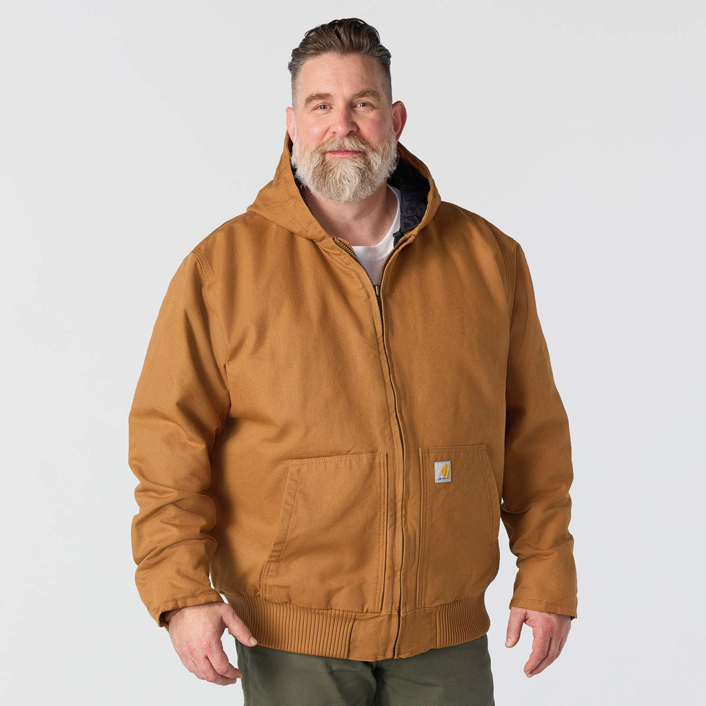 Men's washed duck insulated active jac