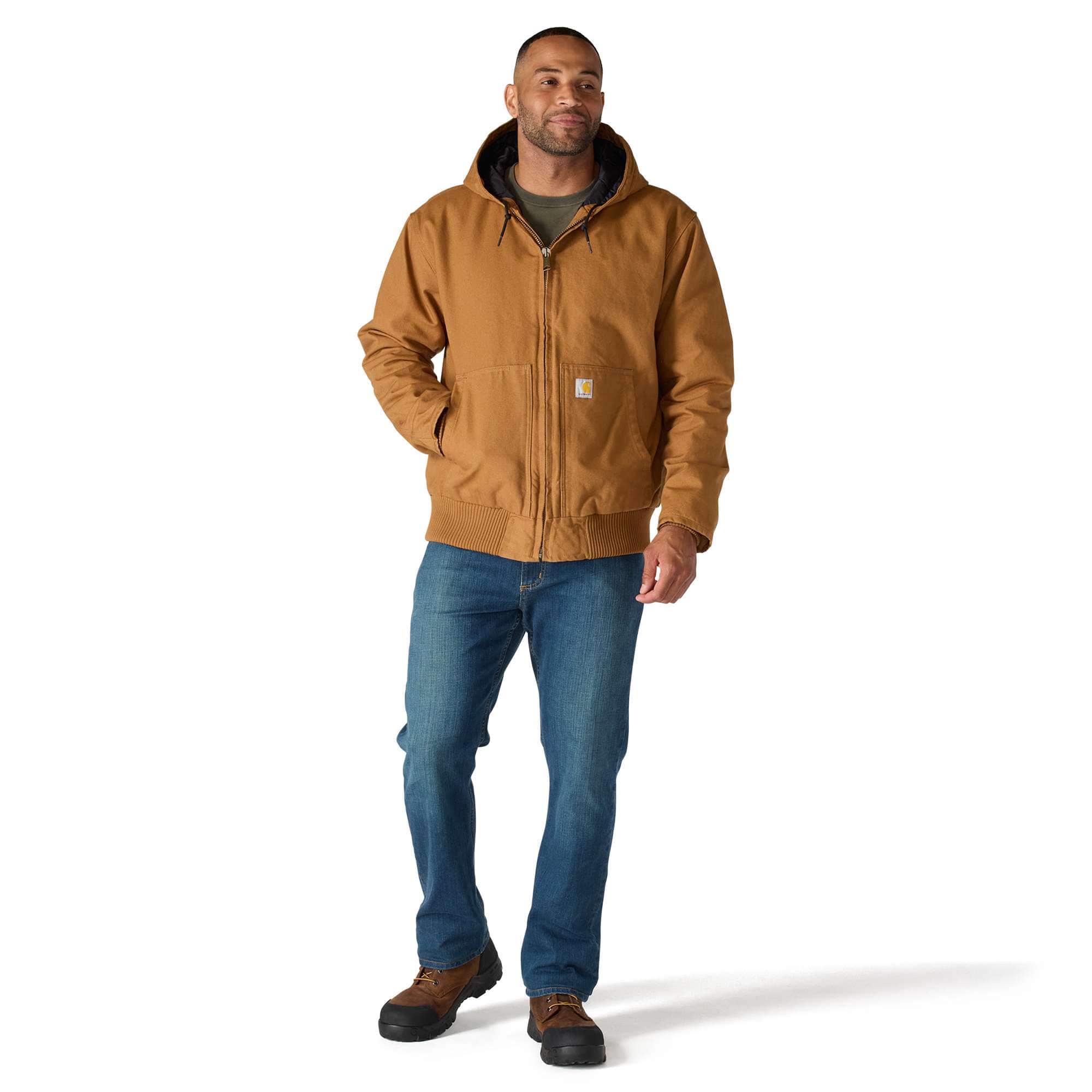 Men's washed duck insulated active jac