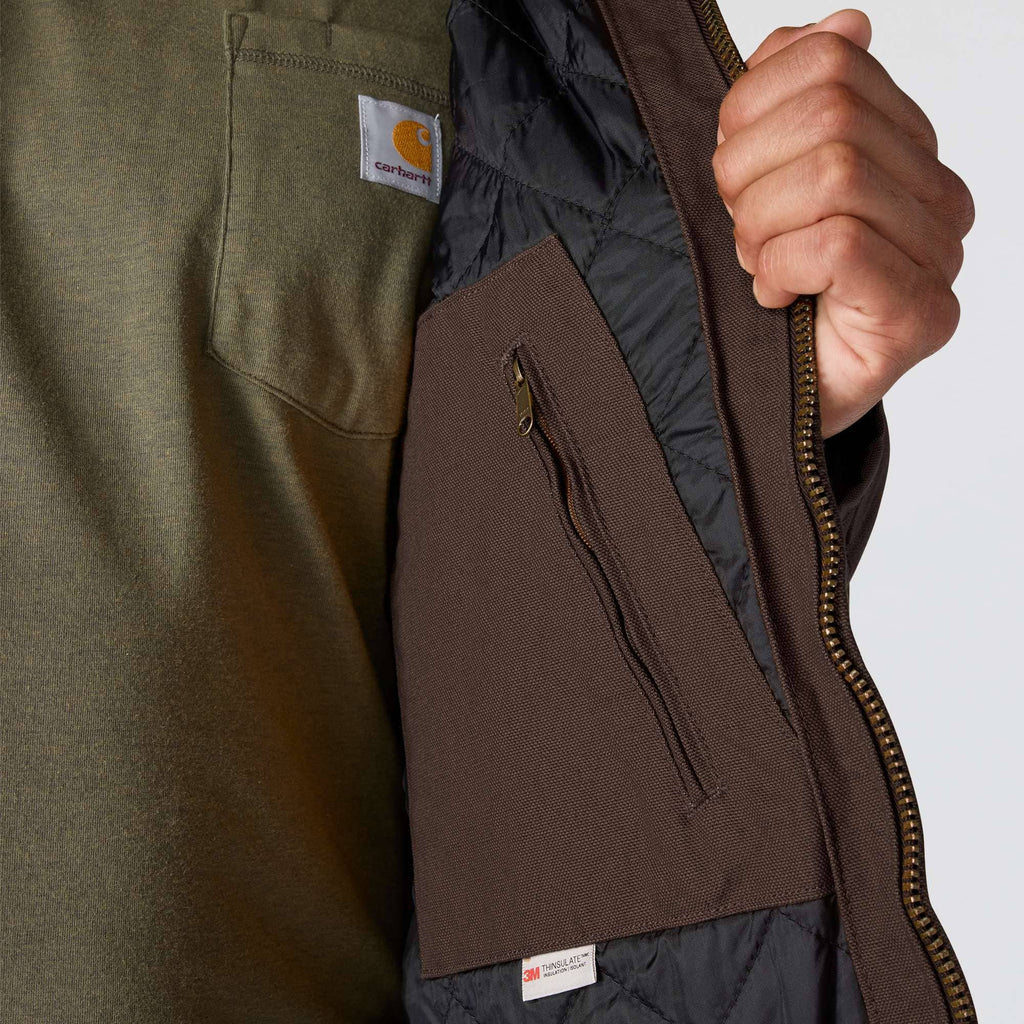 Men's washed duck insulated active jac