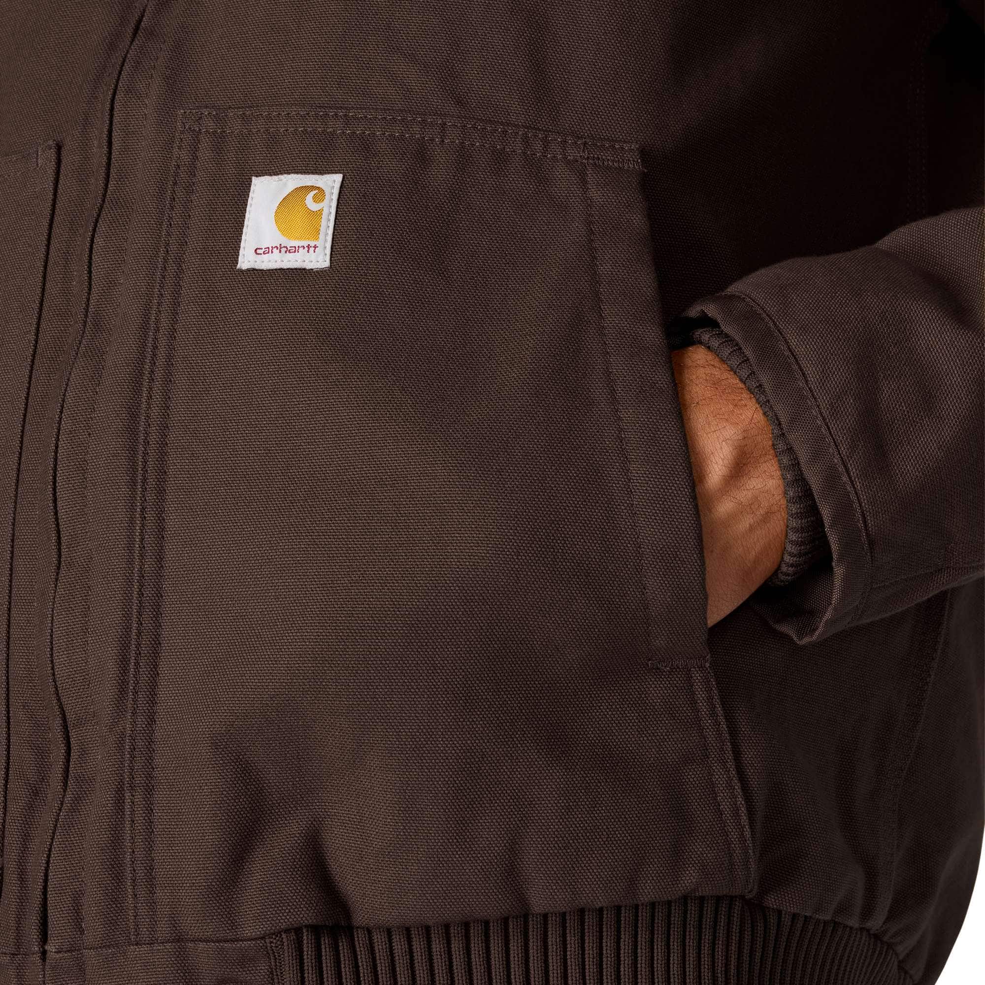 Men's washed duck insulated active jac