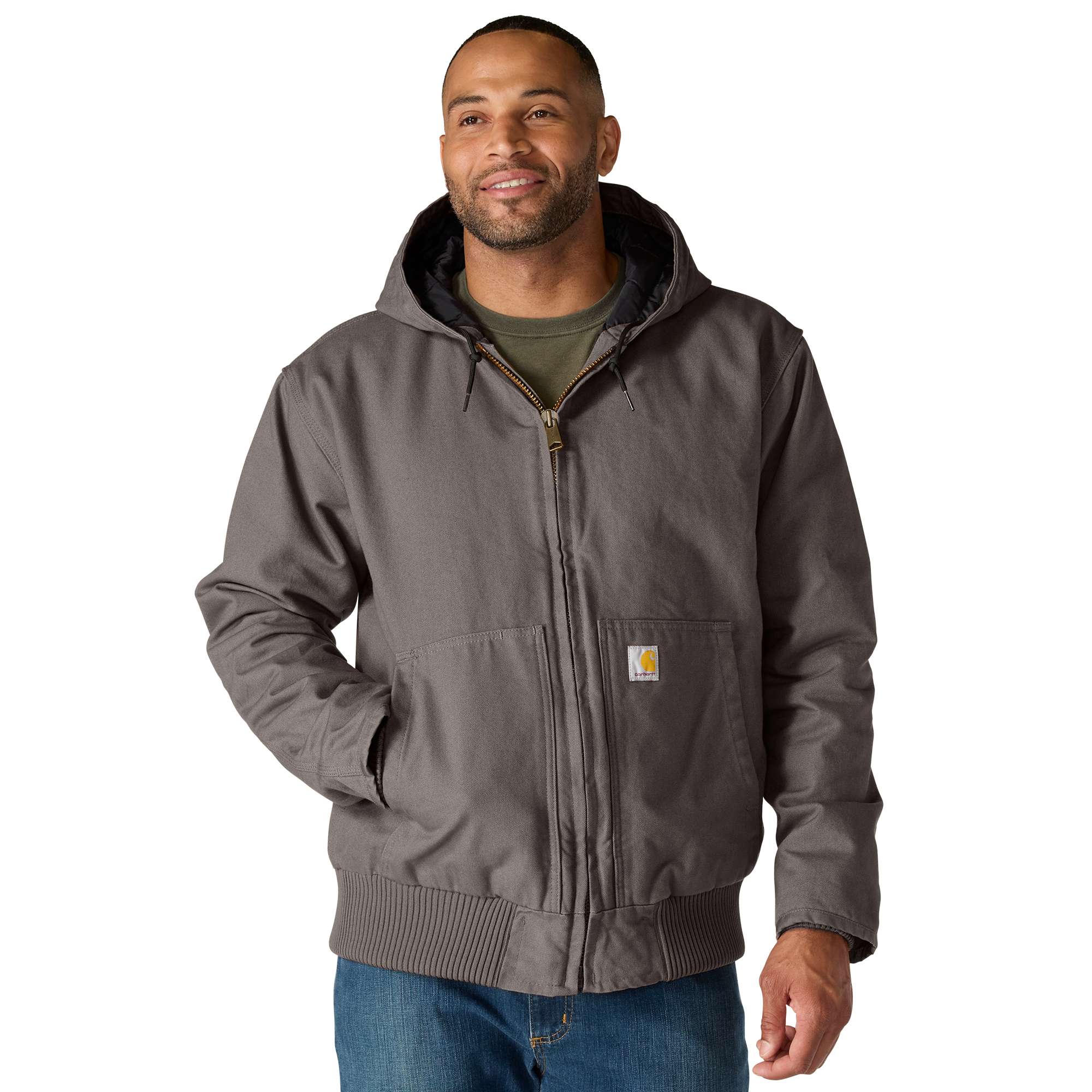 Men's washed duck insulated active jac