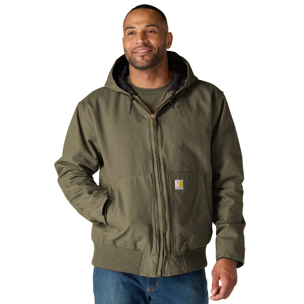 Men's washed duck insulated active jac
