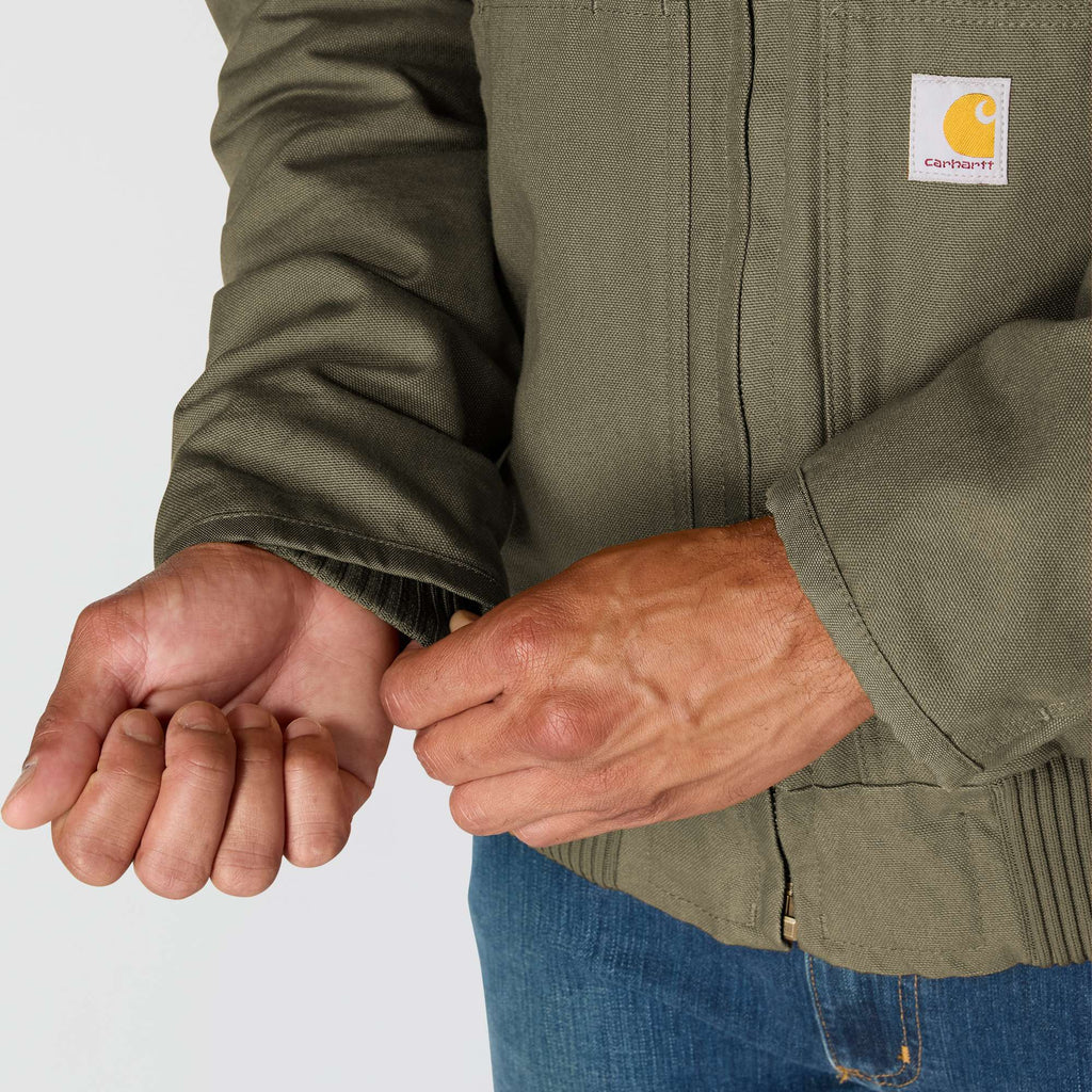 Men's washed duck insulated active jac