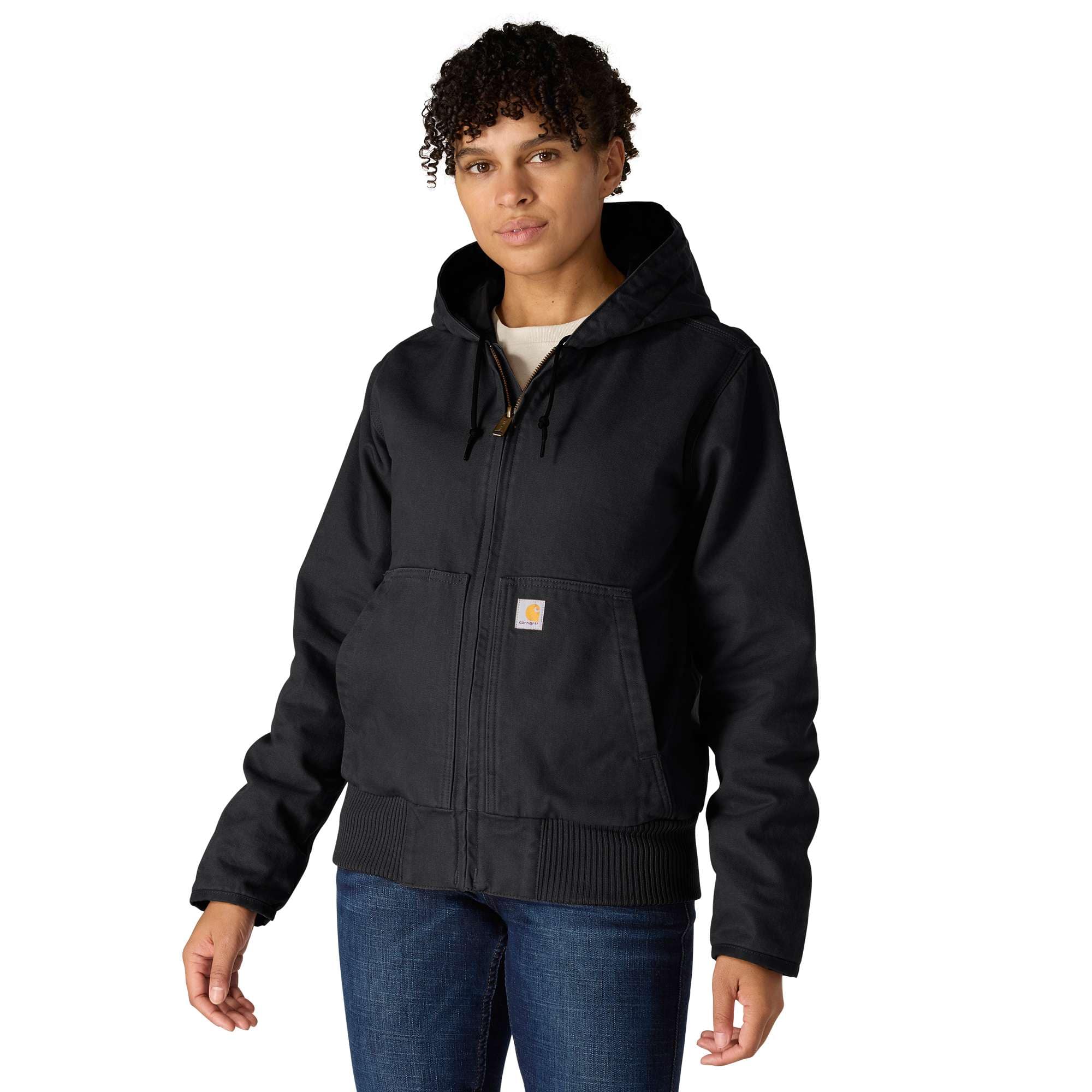 Women's washed duck heavyweight insulated active jac