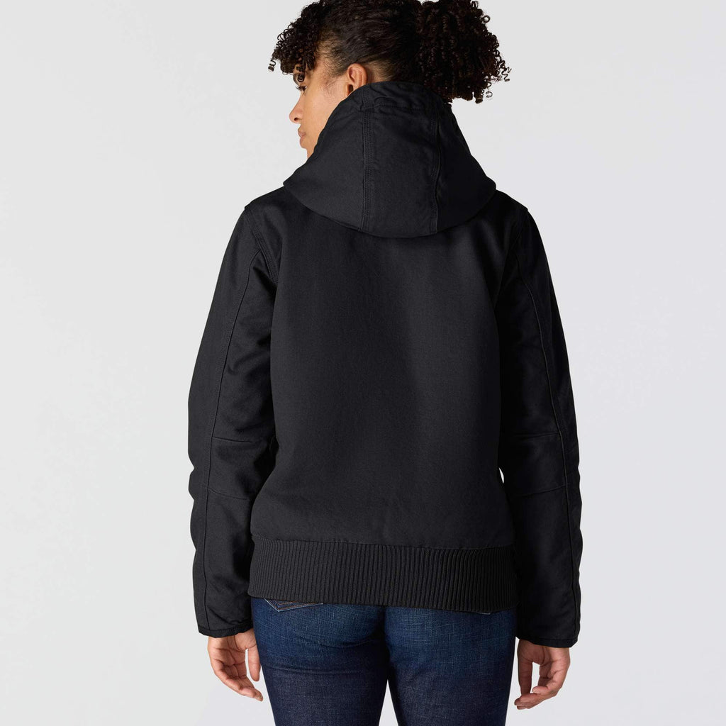 Women's washed duck heavyweight insulated active jac