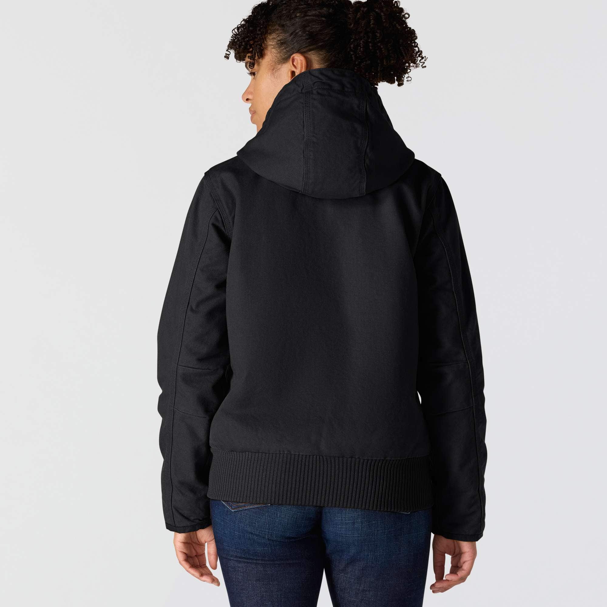Women's washed duck heavyweight insulated active jac