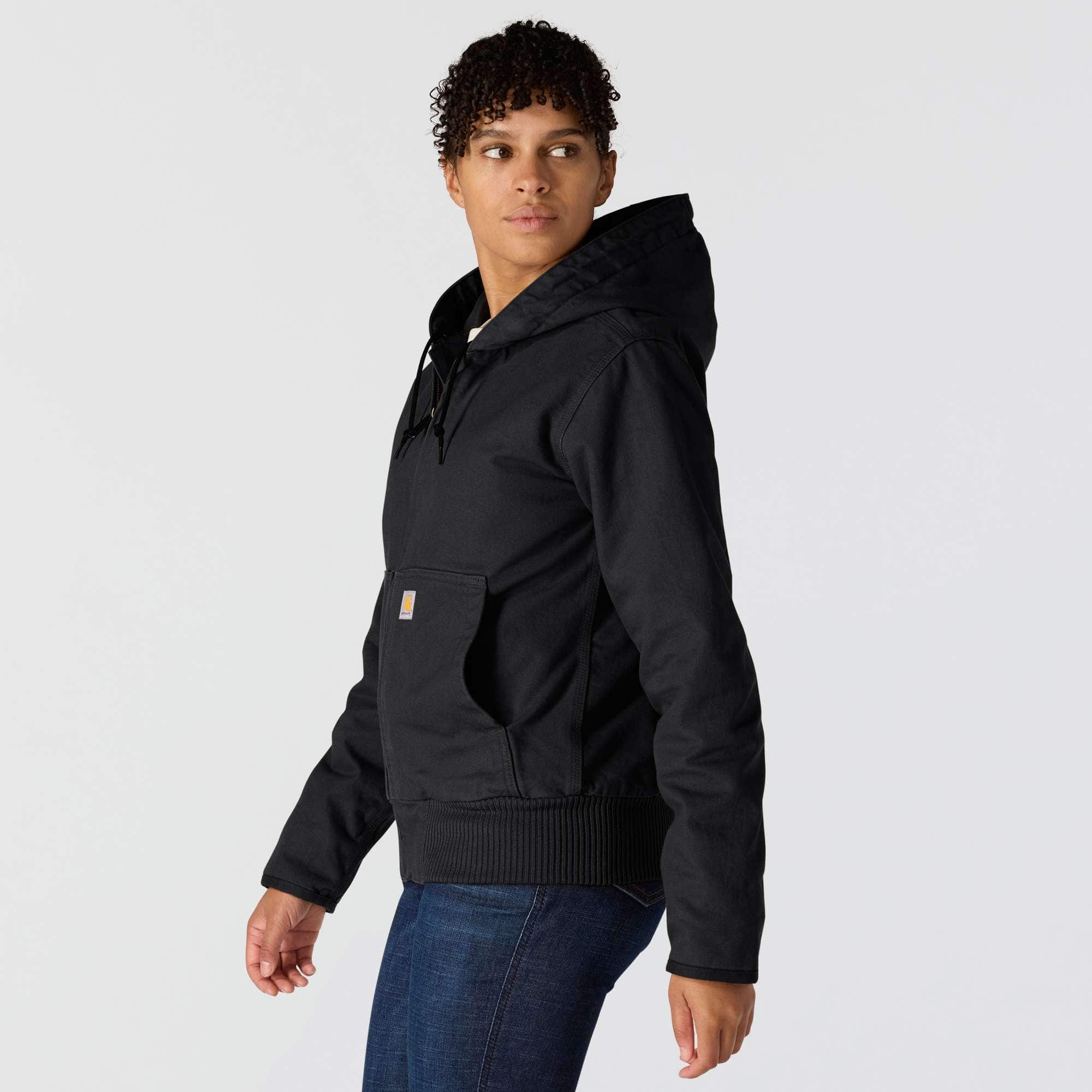 Women's washed duck heavyweight insulated active jac