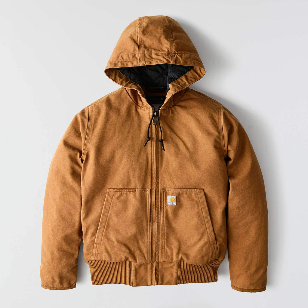 Women's washed duck heavyweight insulated active jac