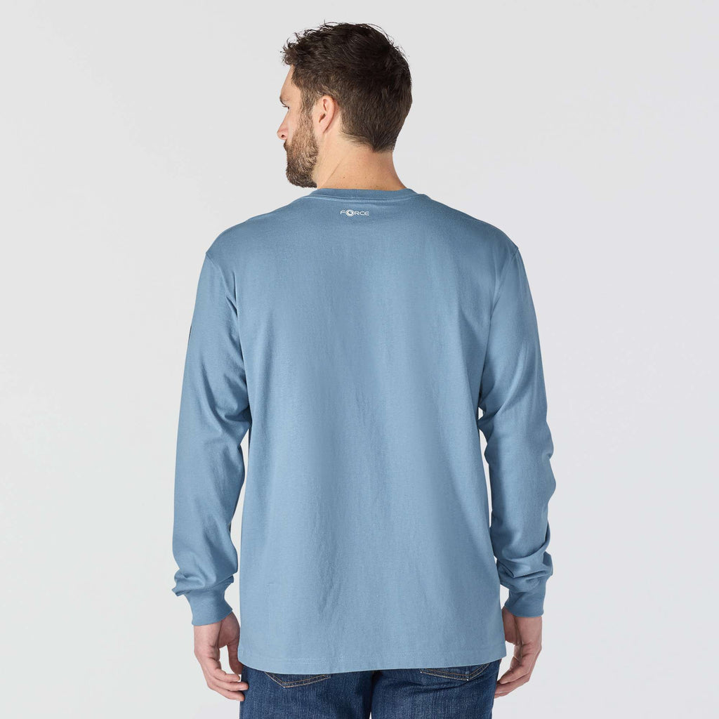 Men's fr force irvine loose fit long sleeve logo t-shirt - flame resistant shirts 