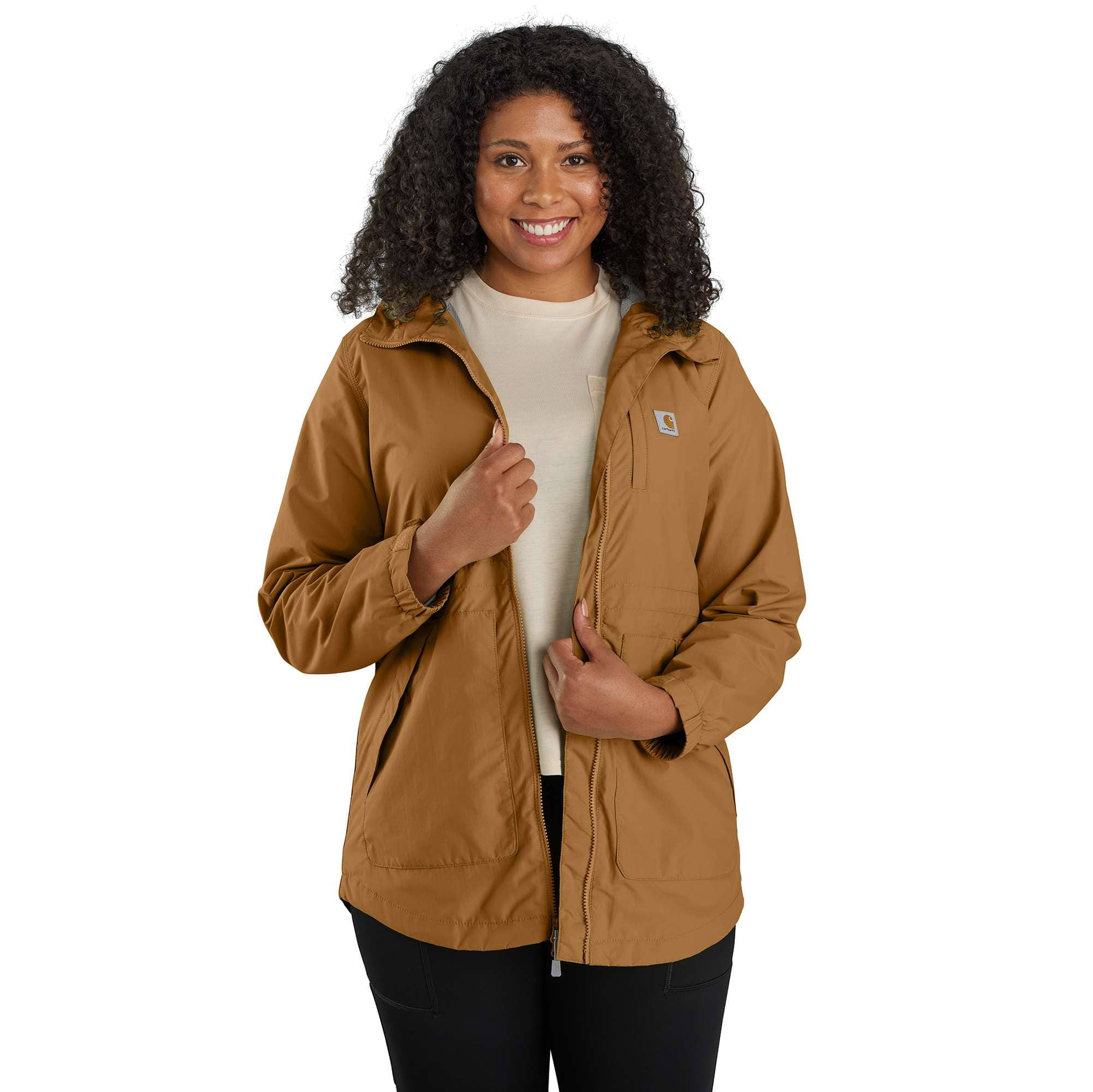 Women's rockford lightweight water resistant jacket - rain defender jacket
