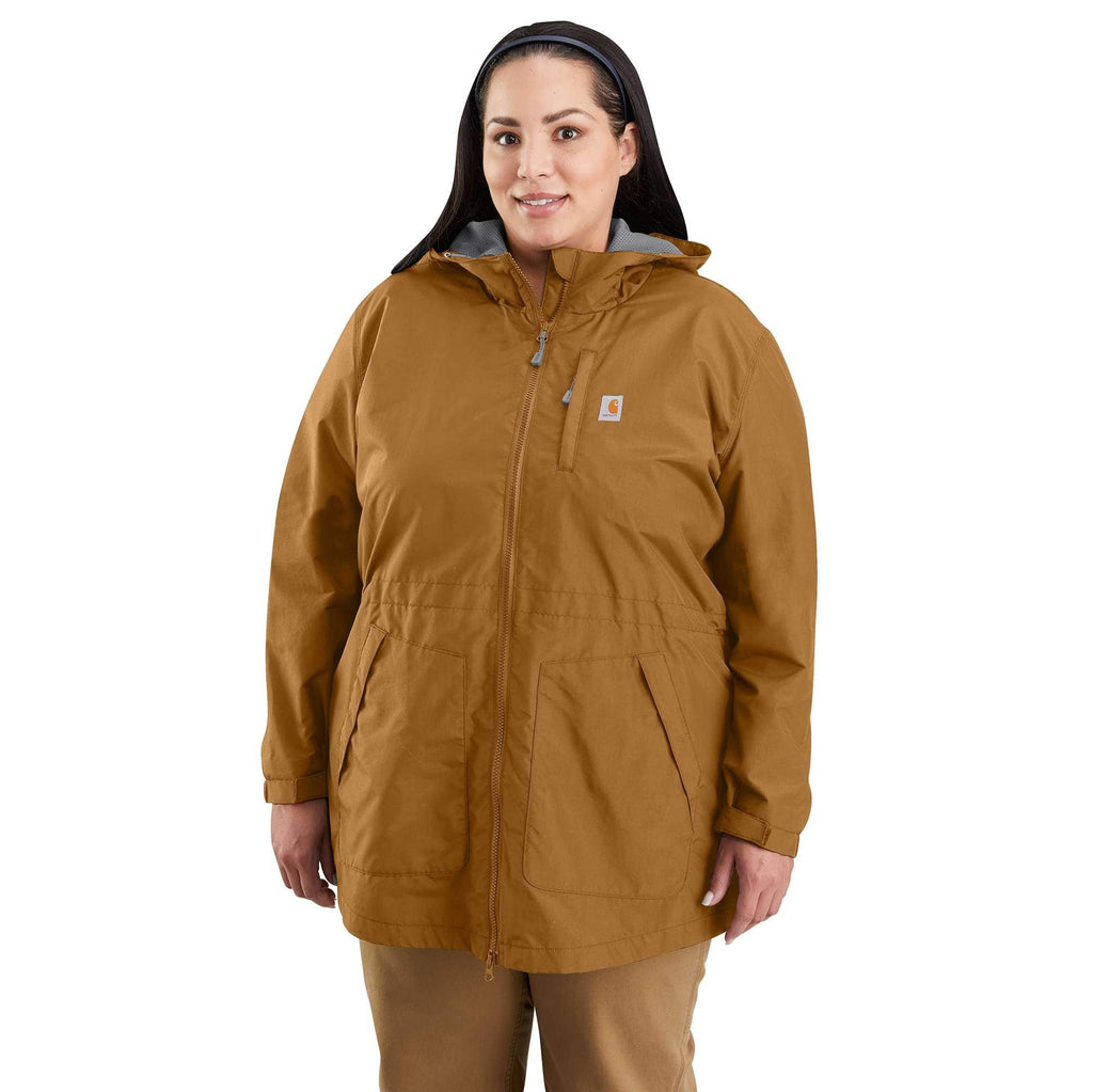 Women's rockford lightweight water resistant jacket - rain defender jacket