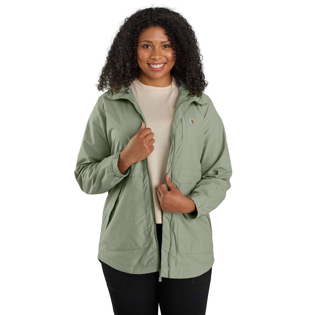 Women's rockford lightweight water resistant jacket - rain defender jacket