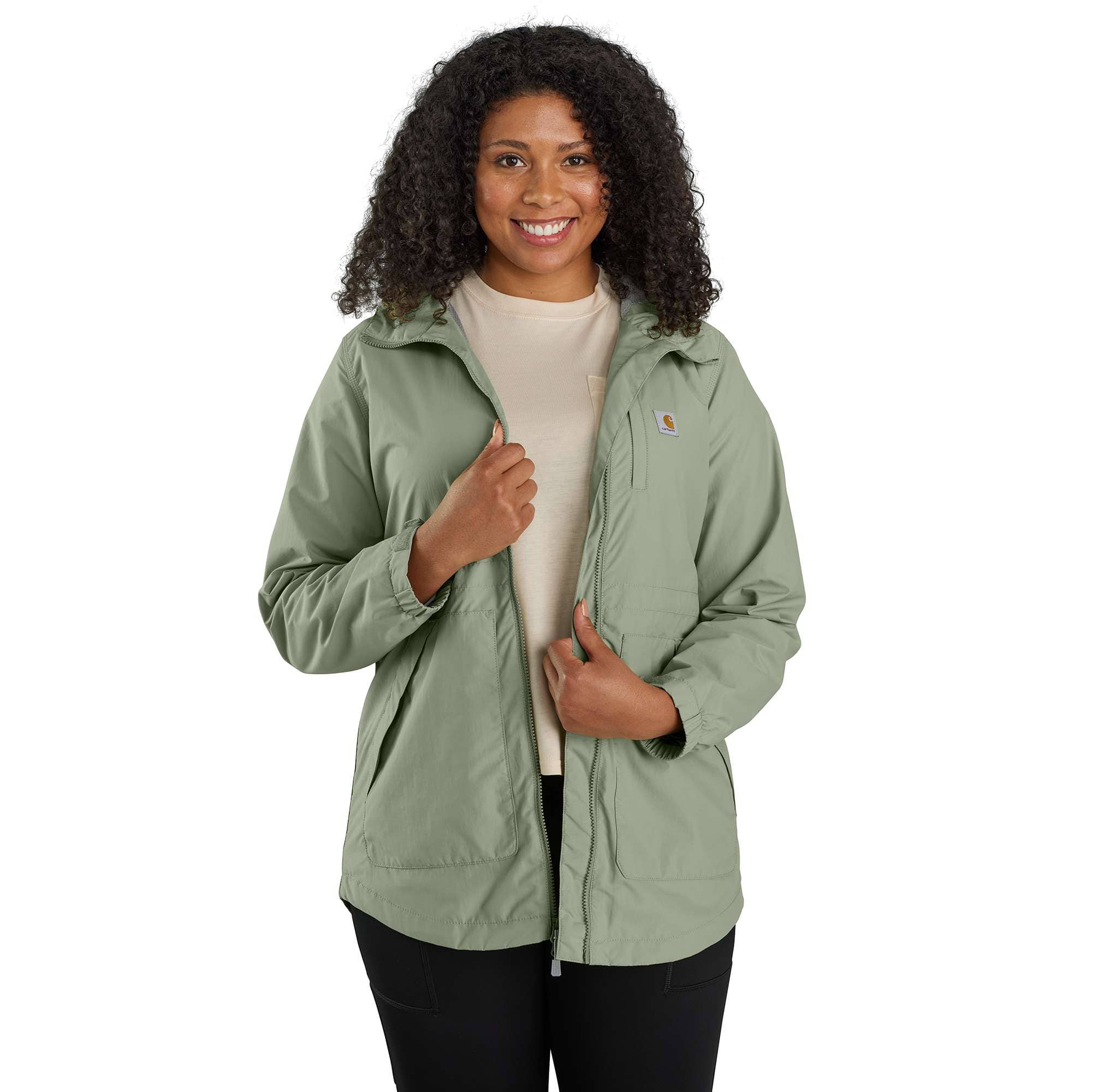 Women's rockford lightweight water resistant jacket - rain defender jacket
