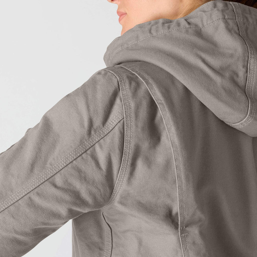 Women's iconic sierra washed duck sherpa-lined jacket
