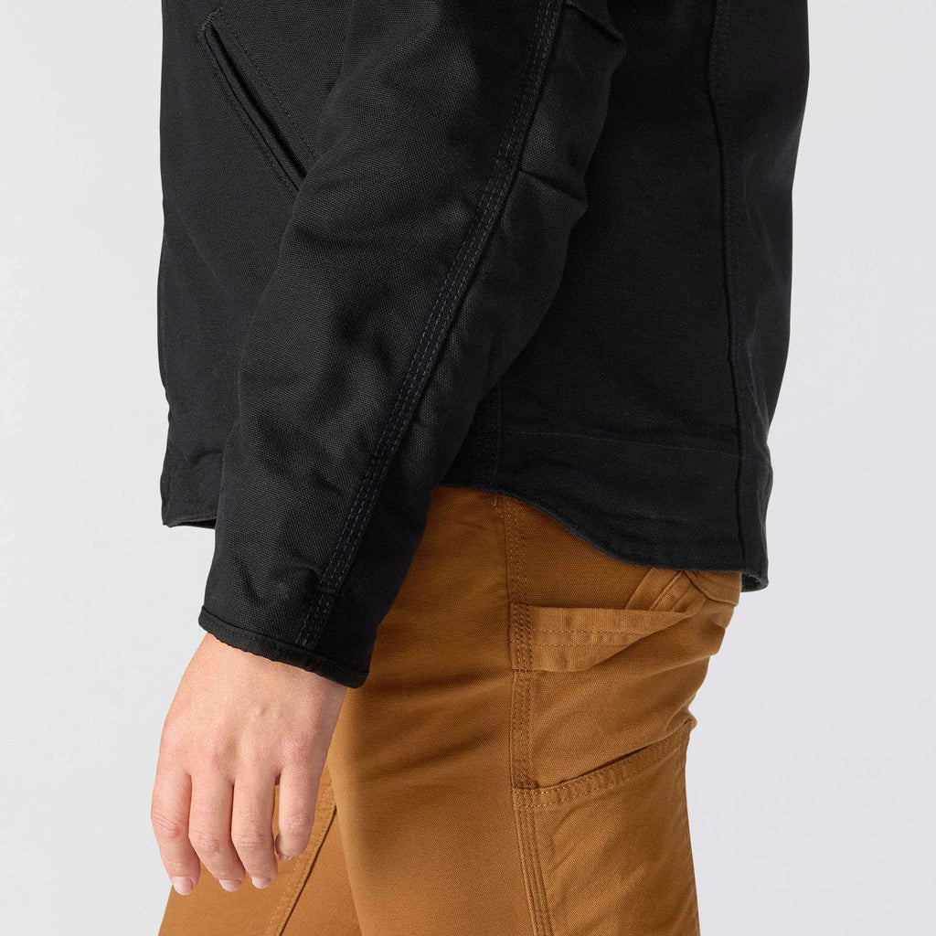 Women's iconic sierra washed duck sherpa-lined jacket