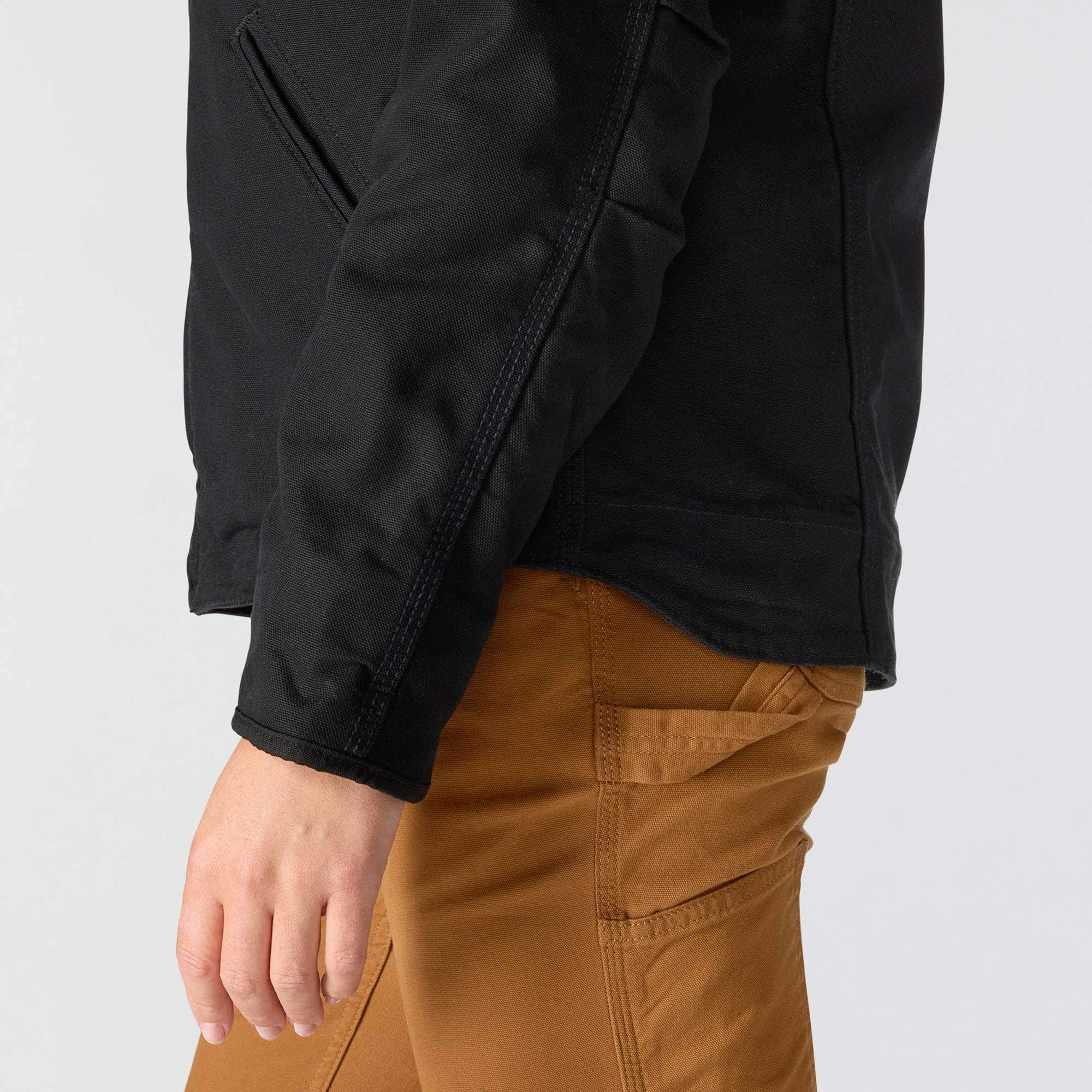 Women's iconic sierra washed duck sherpa-lined jacket