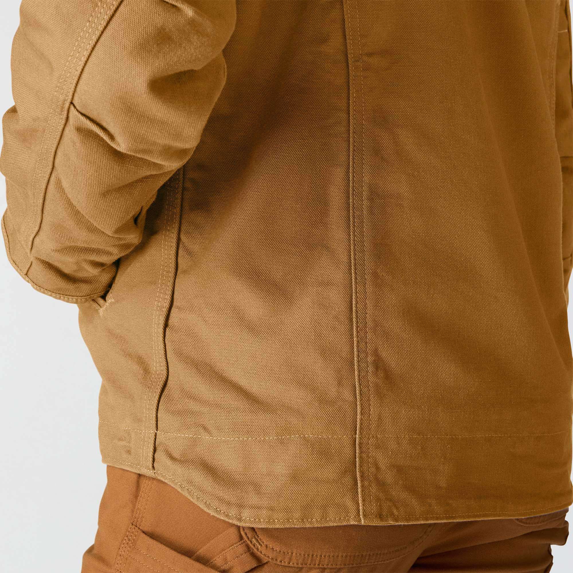 Women's iconic sierra washed duck sherpa-lined jacket