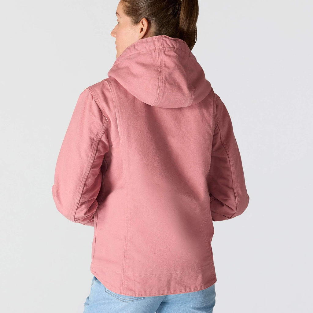 Women's iconic sierra washed duck sherpa-lined jacket