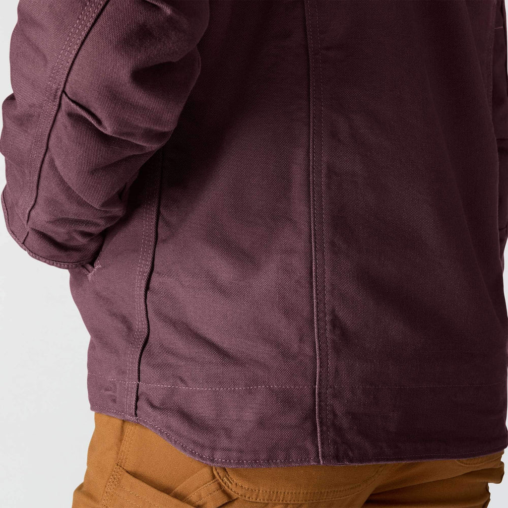 Women's iconic sierra washed duck sherpa-lined jacket