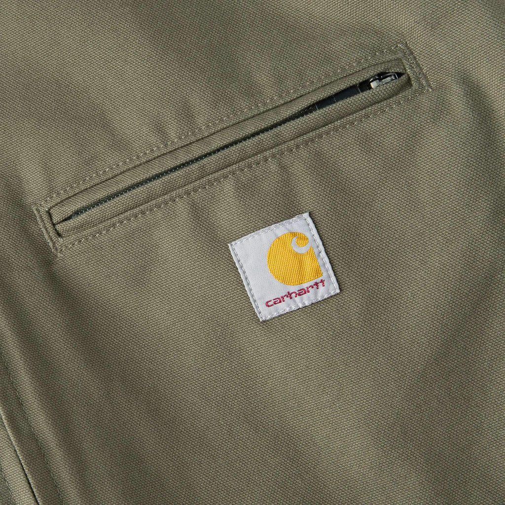 Men's  washed duck sierra sherpa-lined jacket