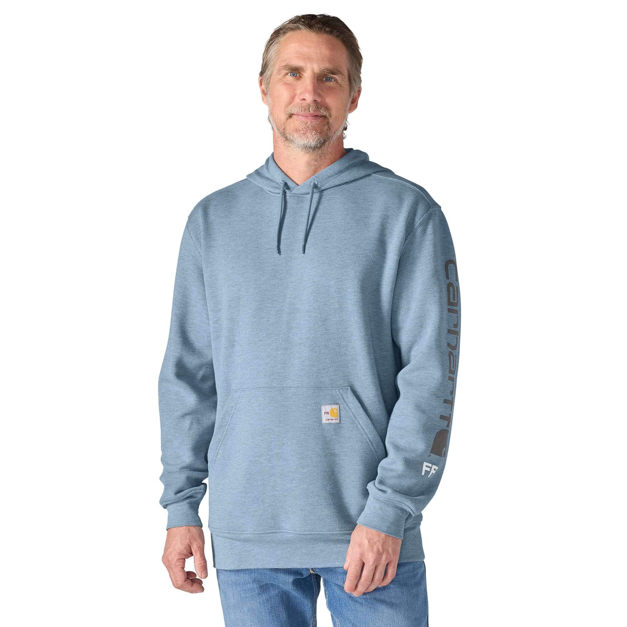 Men's marquette fr force logo hoodie - flame resistant hoodies