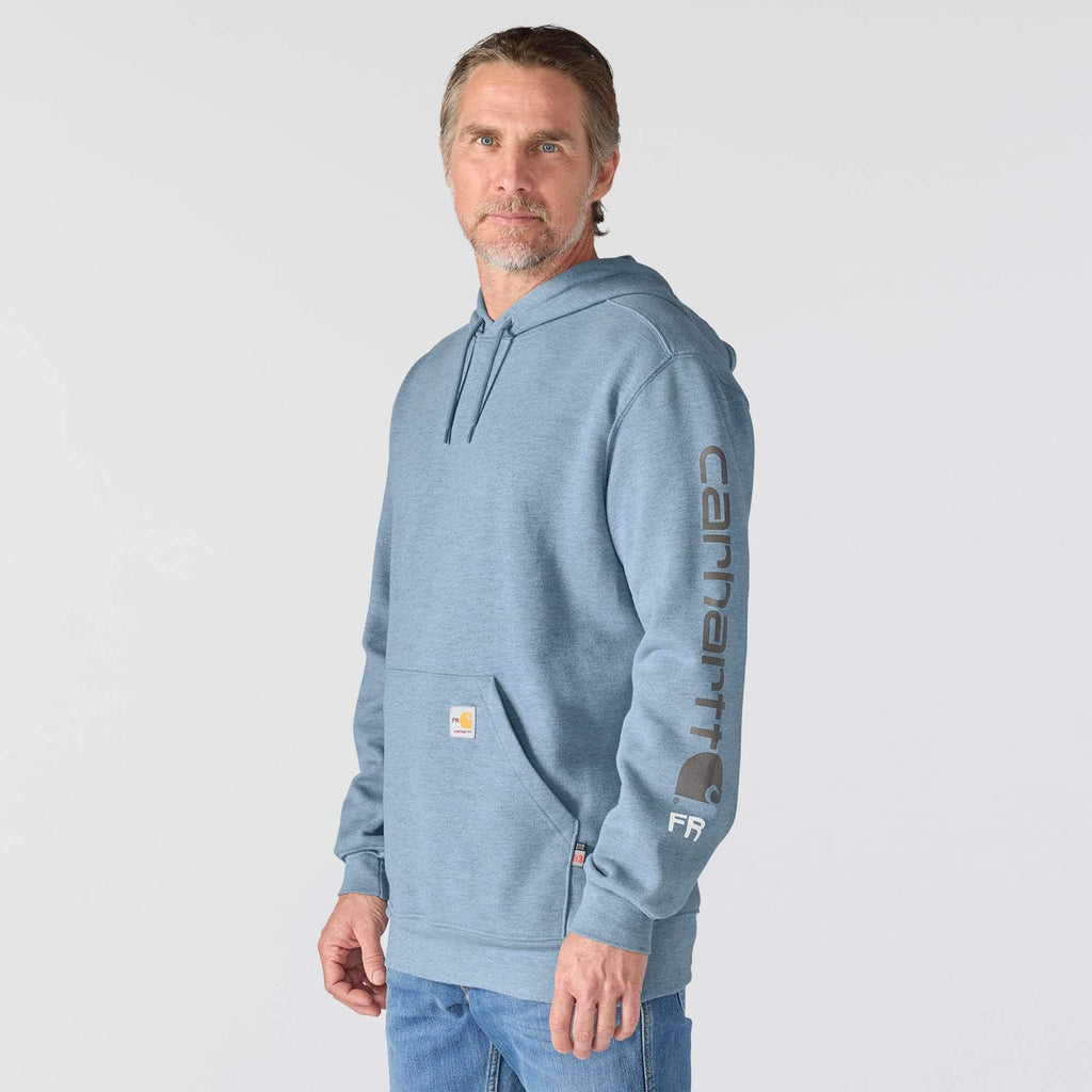 Men's marquette fr force logo hoodie - flame resistant hoodies
