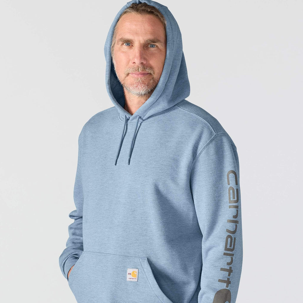 Men's marquette fr force logo hoodie - flame resistant hoodies