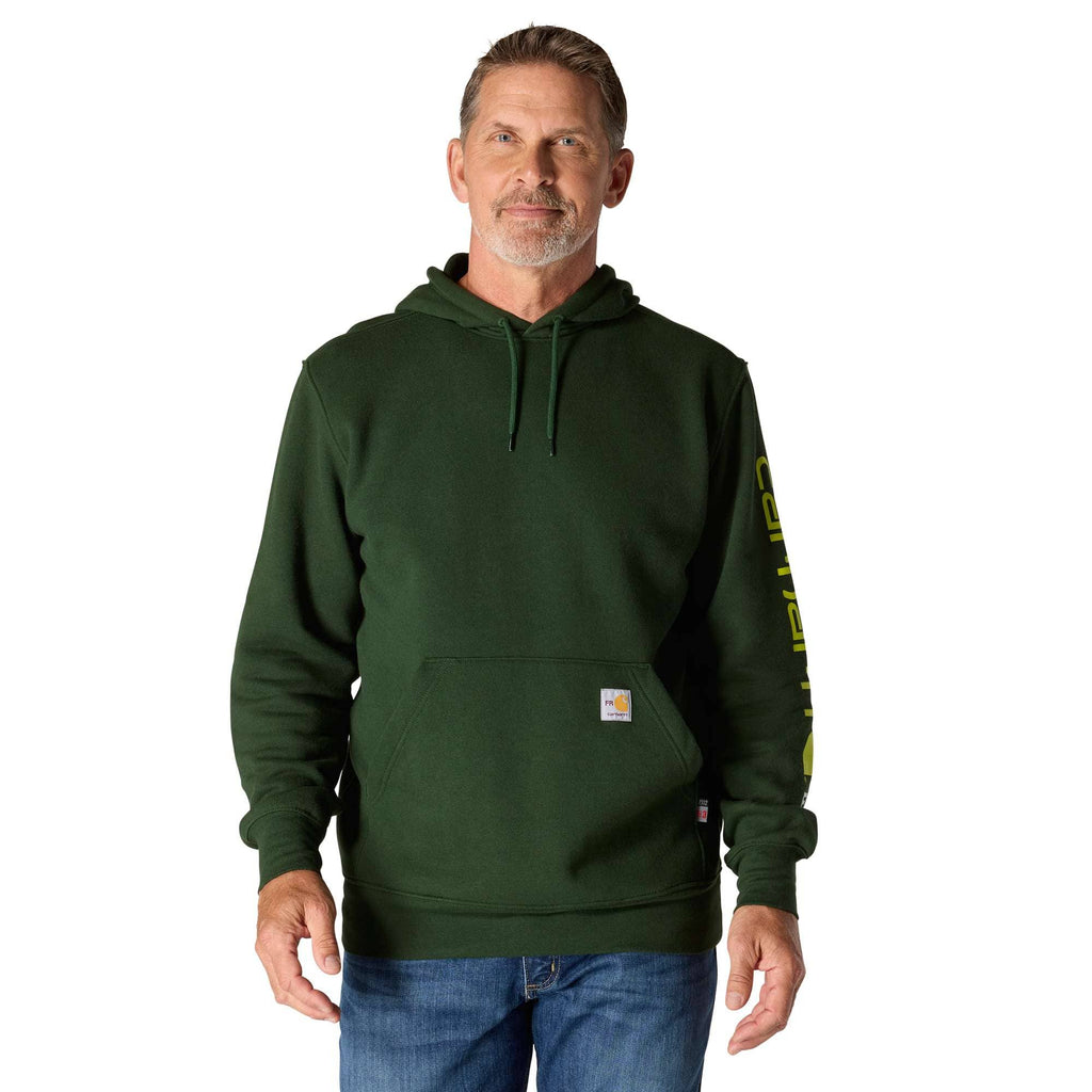 Men's marquette fr force logo hoodie - flame resistant hoodies