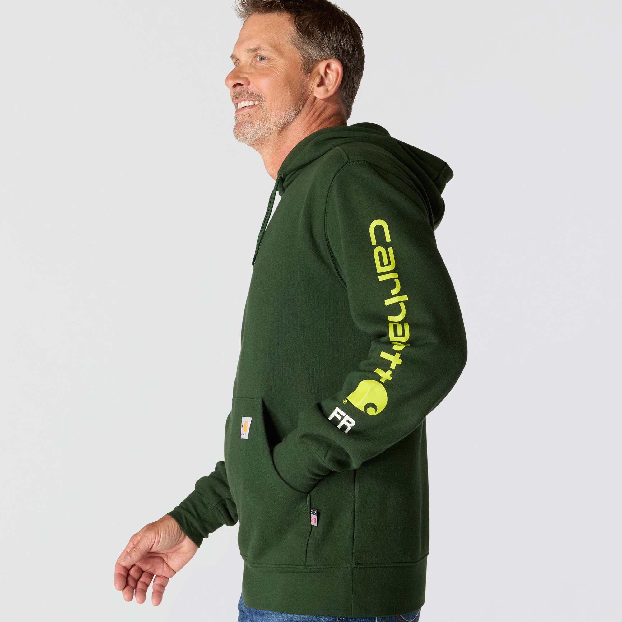 Men's marquette fr force logo hoodie - flame resistant hoodies