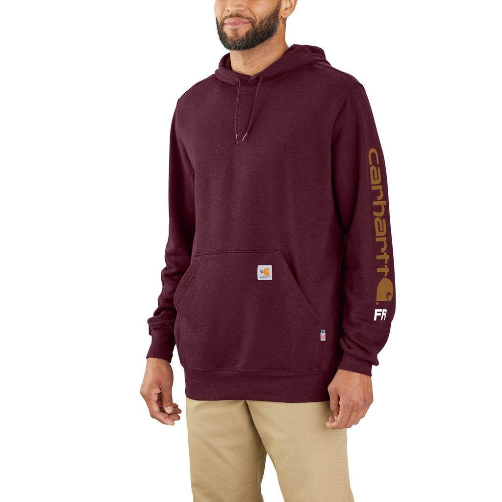 Men's marquette fr force logo hoodie - flame resistant hoodies