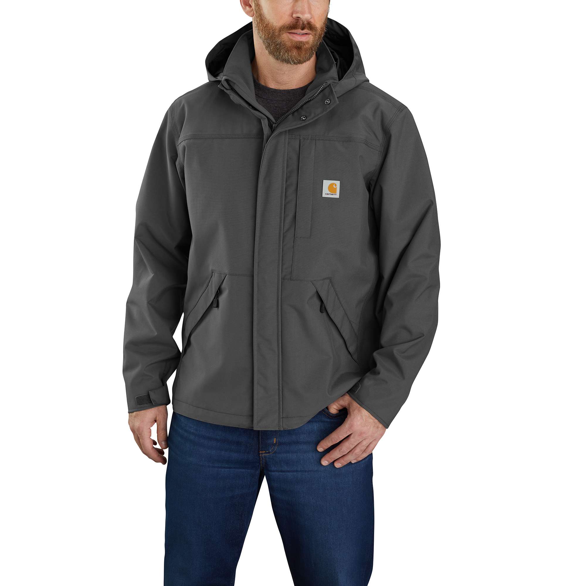 Men's shoreline breathable waterproof rain jacket: storm defender jacket