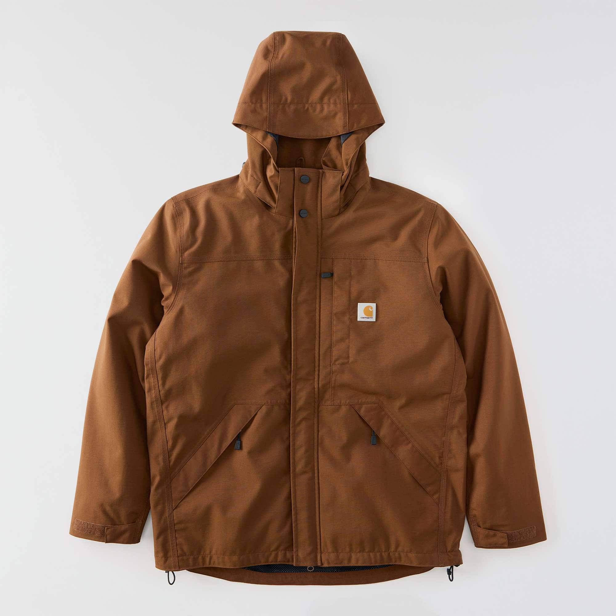 Men's shoreline breathable waterproof rain jacket: storm defender jacket