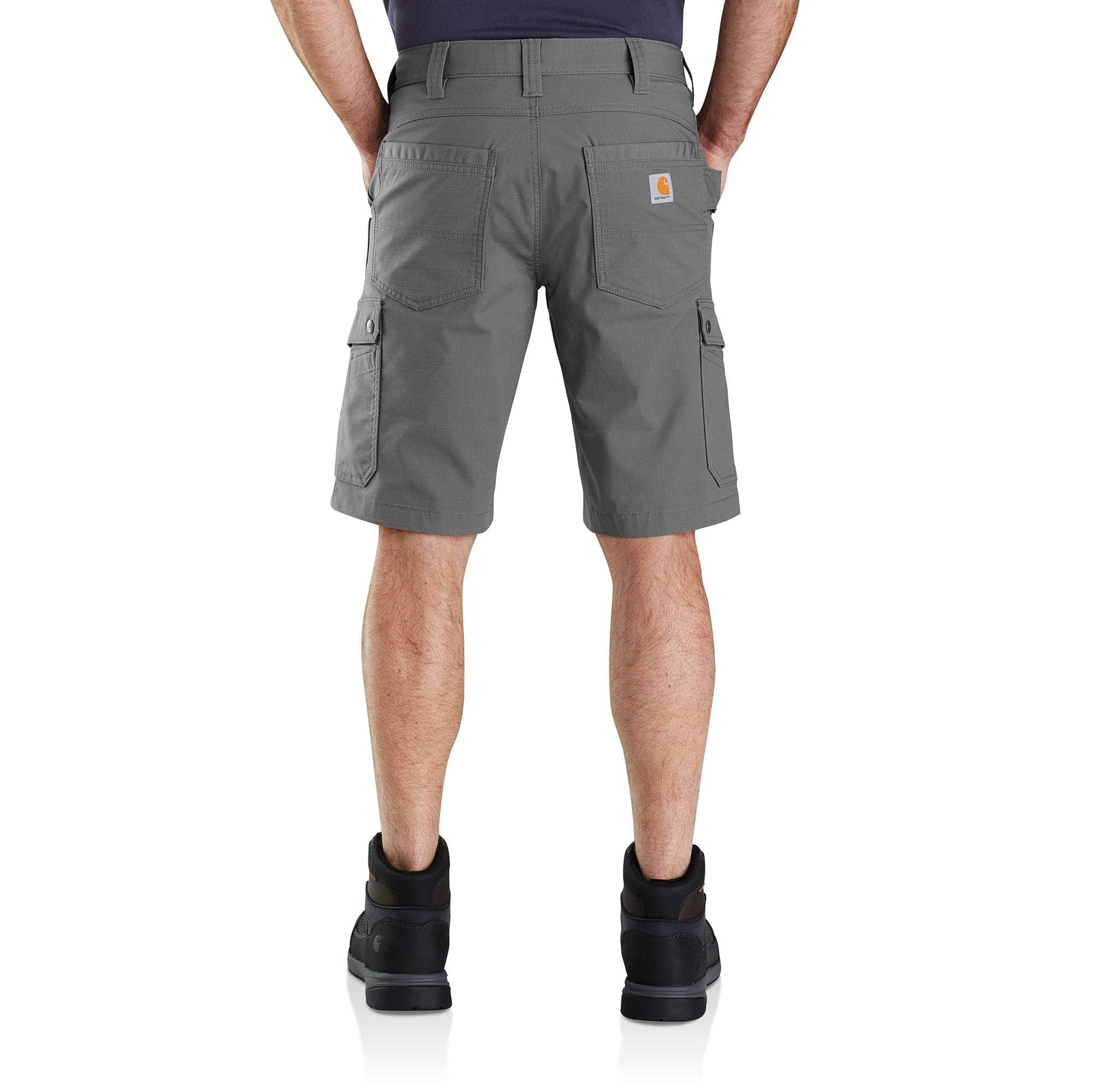 Relaxed fit 11" ripstop cargo shorts - work shorts