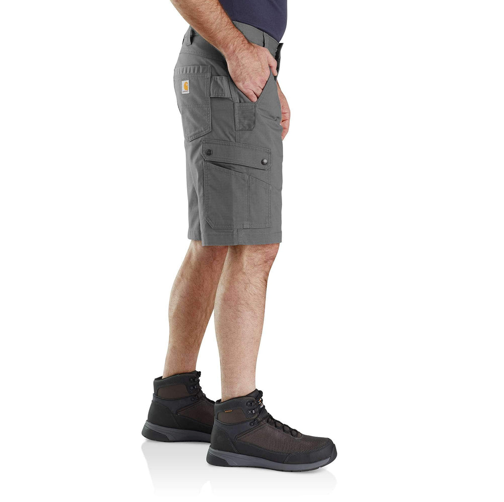 Relaxed fit 11" ripstop cargo shorts - work shorts