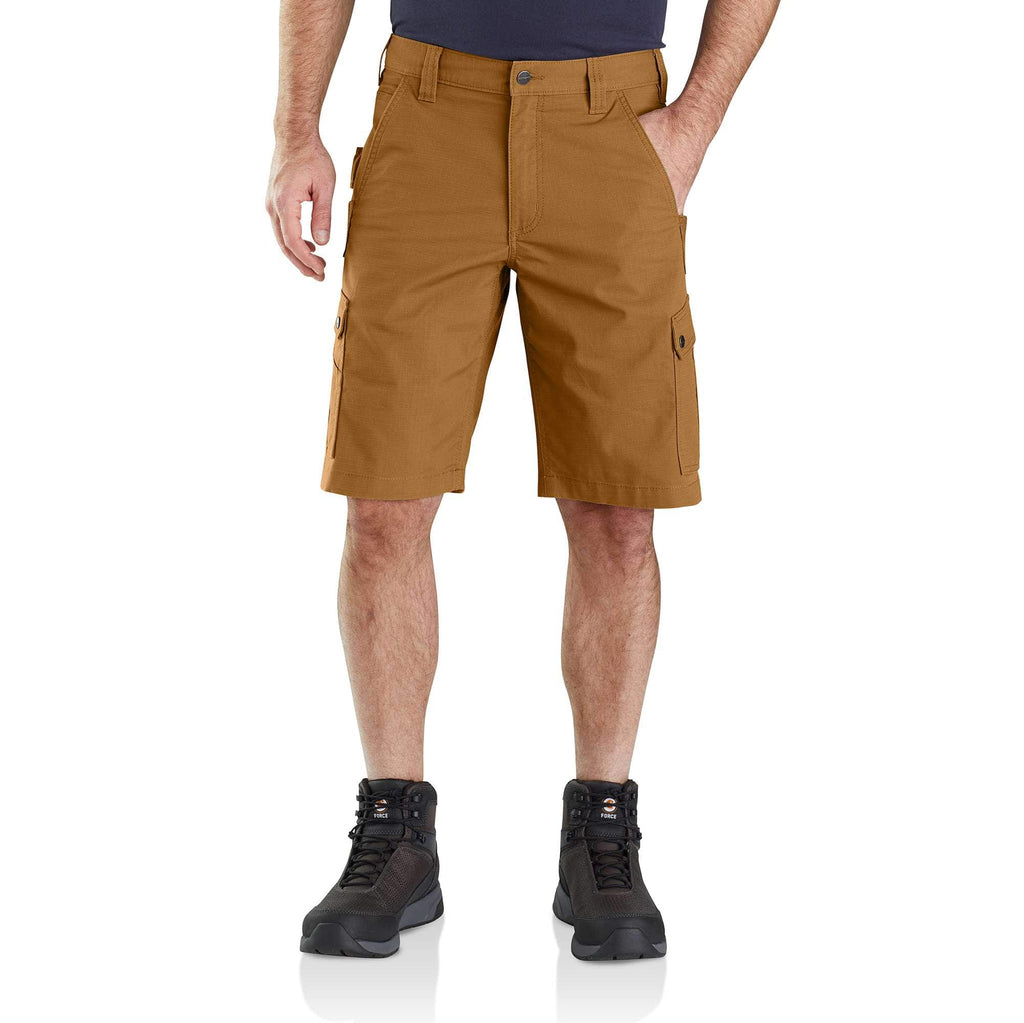 Relaxed fit 11" ripstop cargo shorts - work shorts