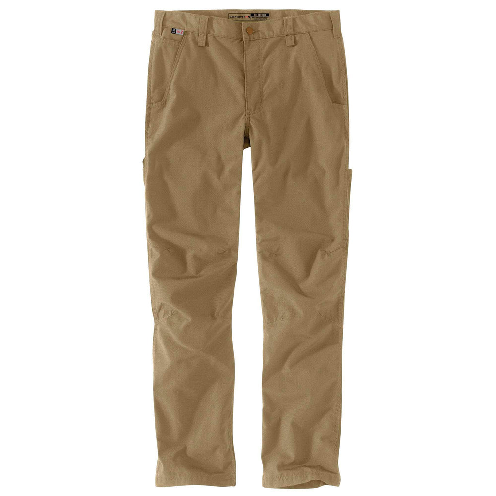Men's fr relaxed fit straight leg force ripstop work pants 