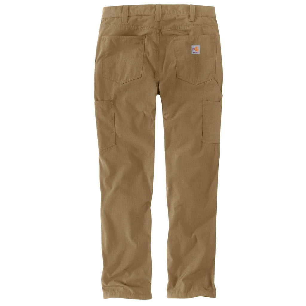 Men's fr relaxed fit straight leg force ripstop work pants 