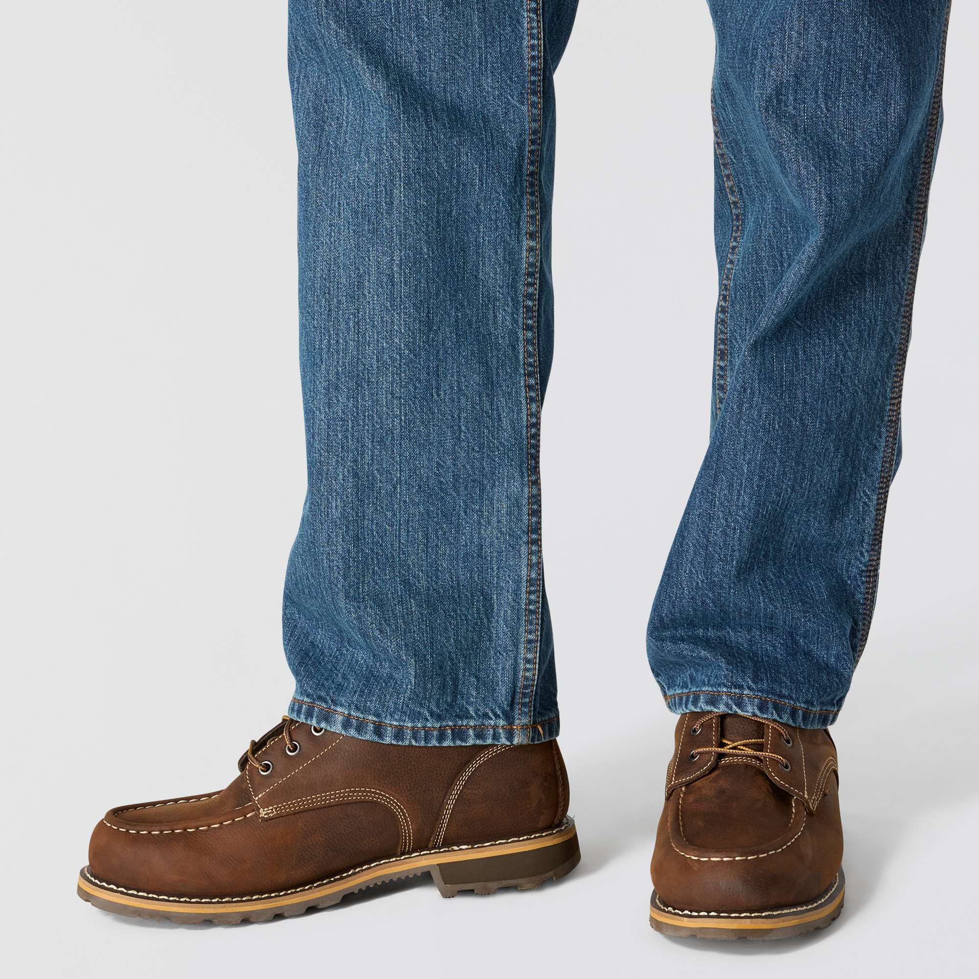 Men's loose straight work jeans