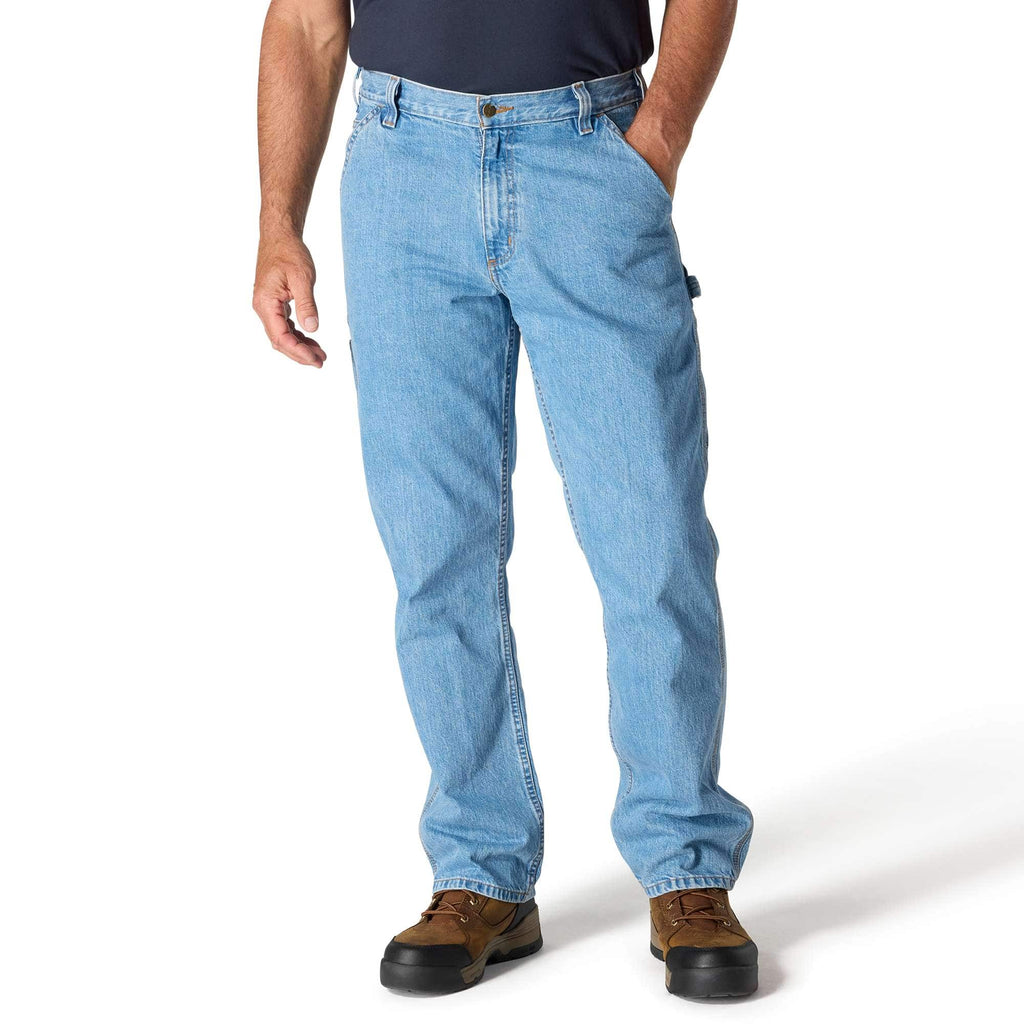 Men's loose straight work jeans