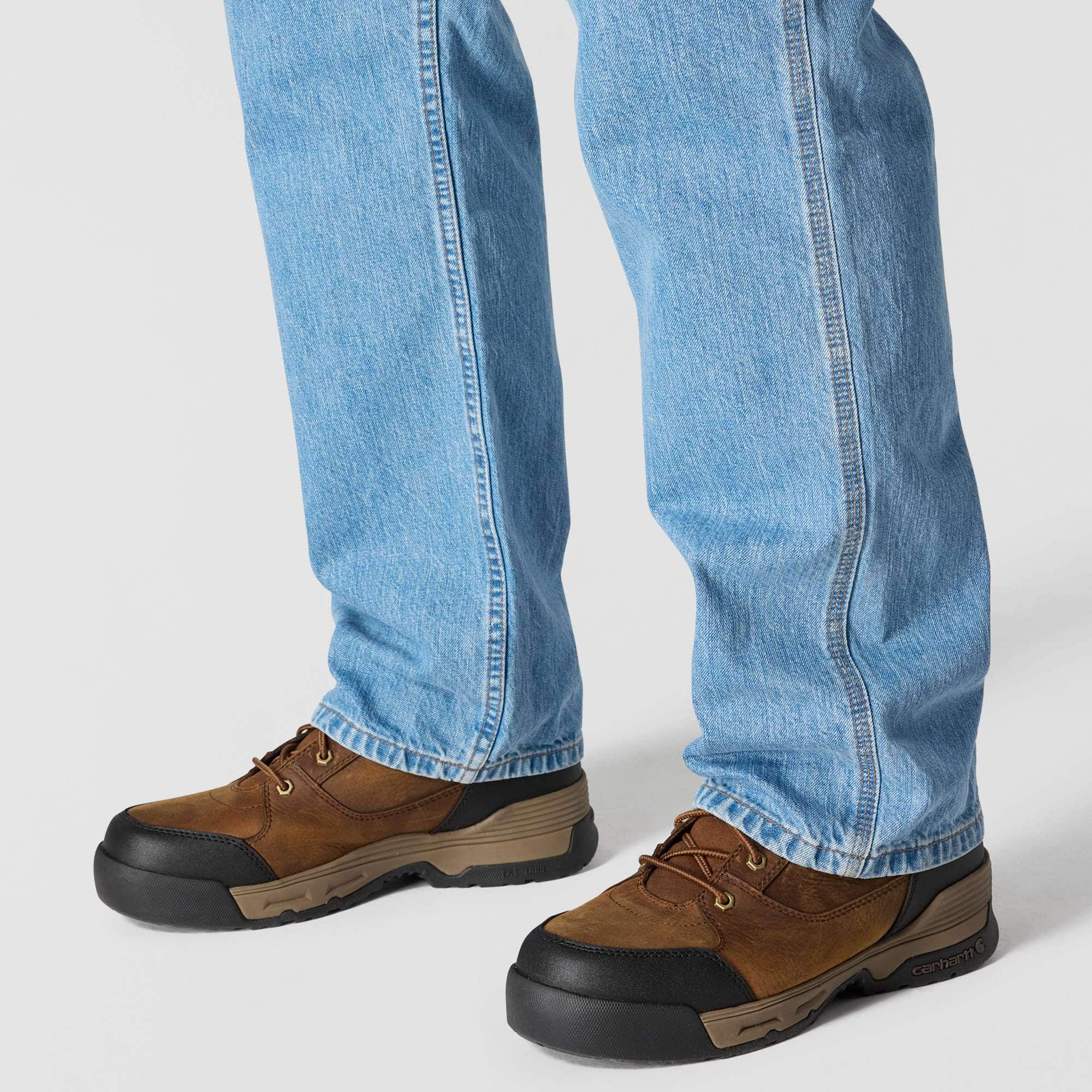 Men's loose straight work jeans