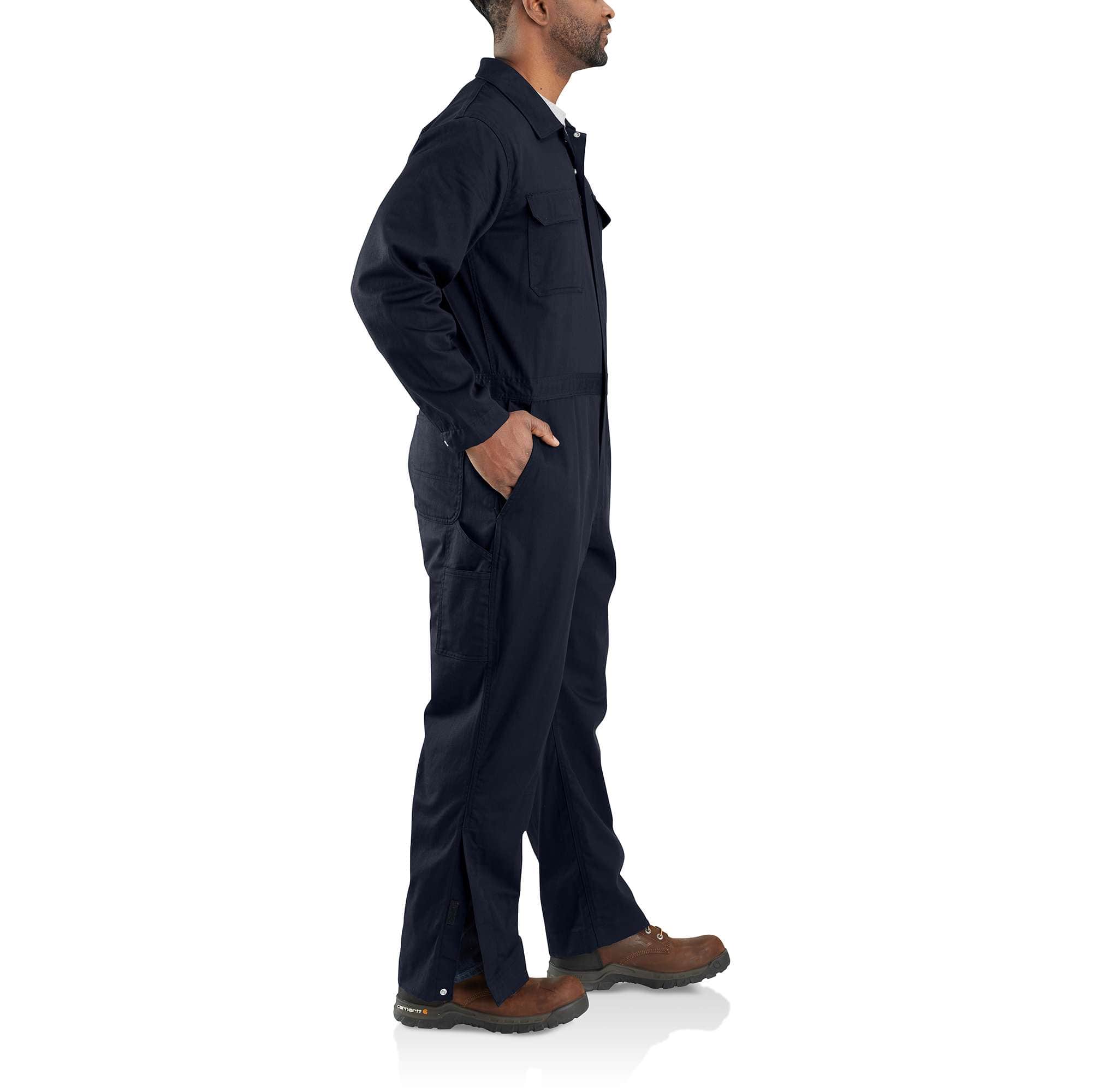 Men's fr loose fit twill coveralls - flame resistant coveralls