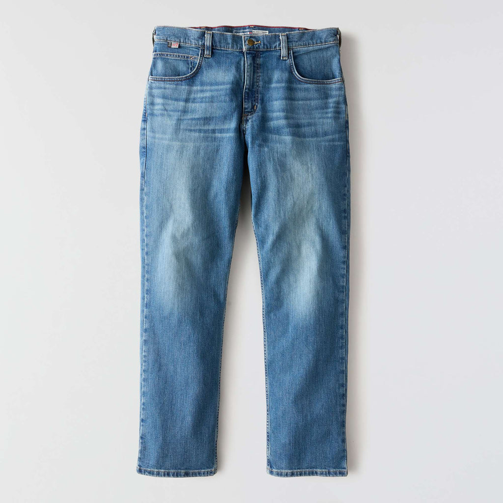 Men's fr relaxed fit straight leg rugged flex™ jeans - flame resistant jeans