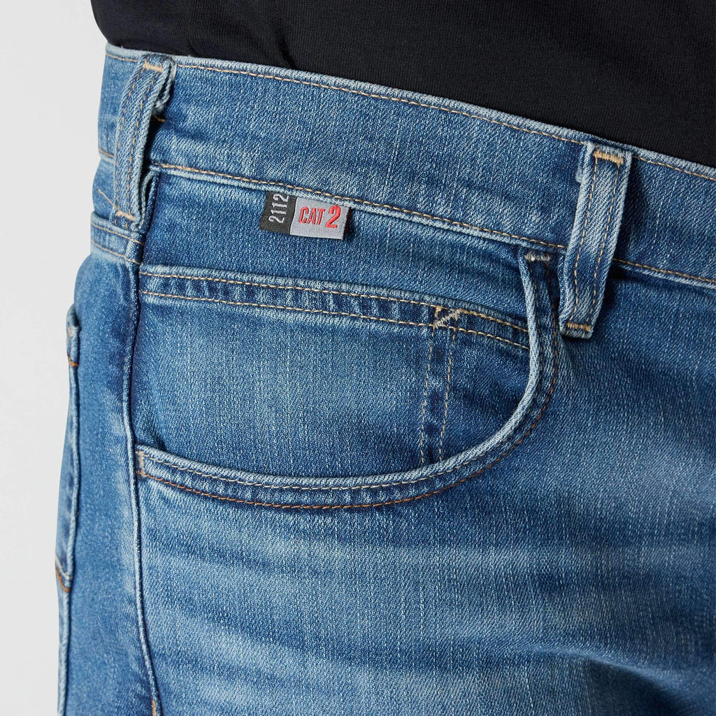 Men's fr relaxed fit straight leg rugged flex™ jeans - flame resistant jeans