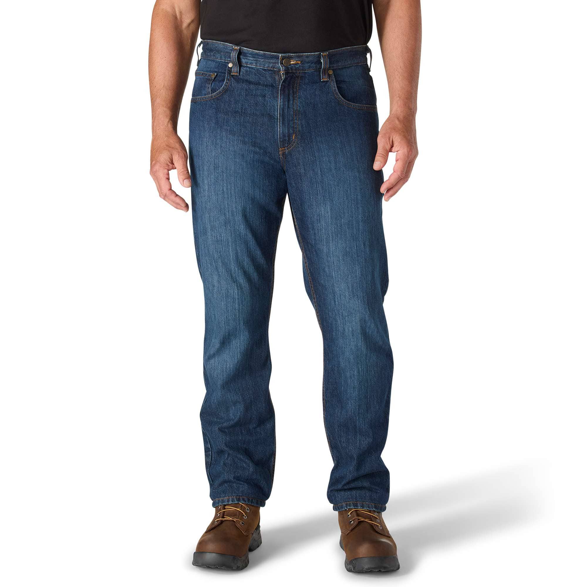 Men's relaxed straight work jeans