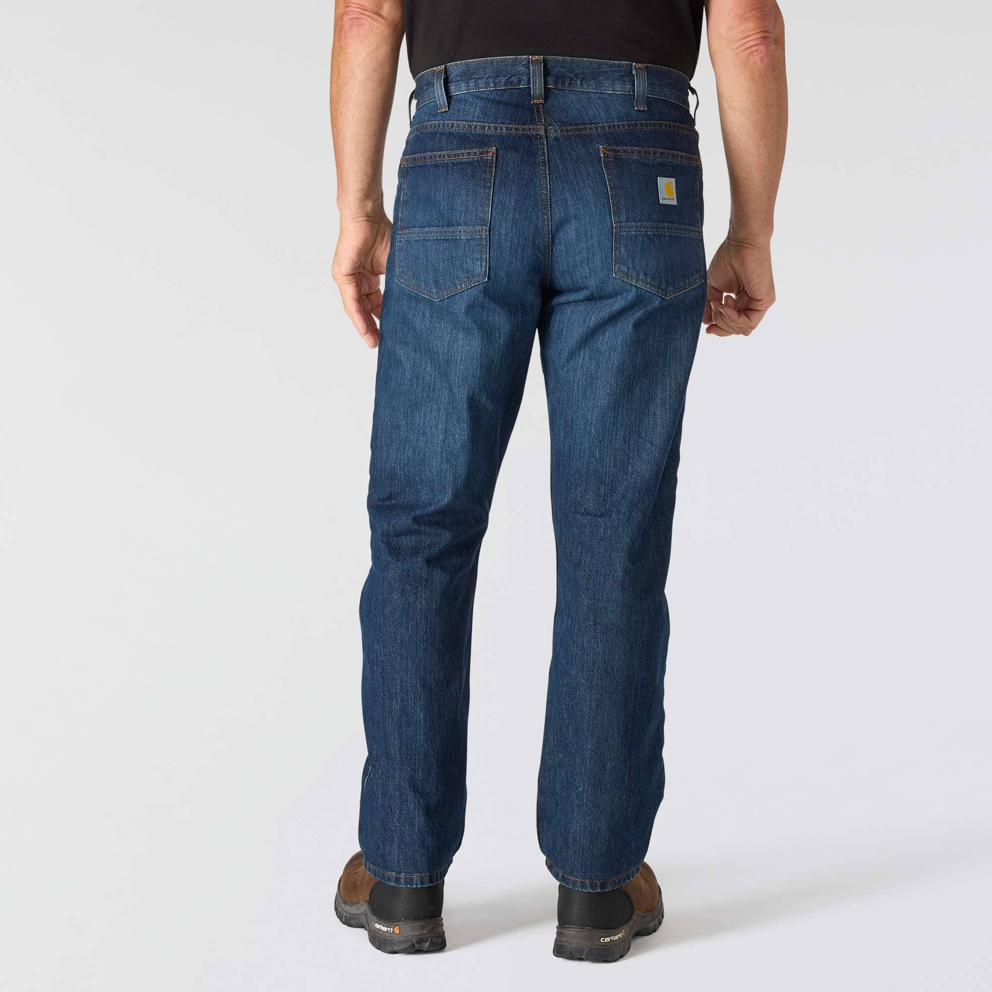Men's relaxed straight work jeans