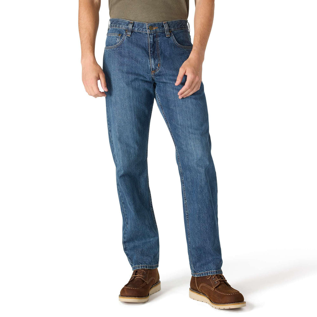 Men's relaxed straight work jeans