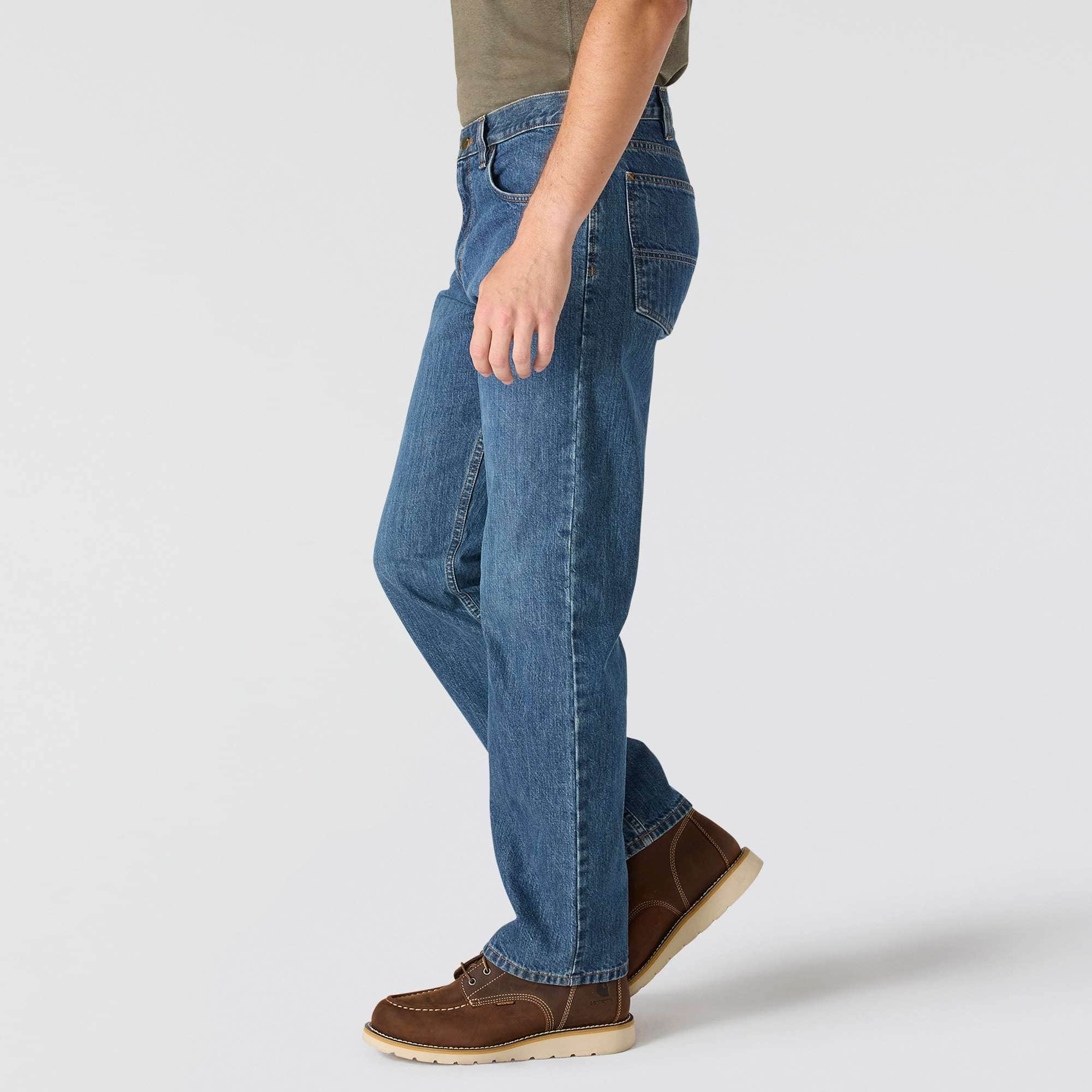 Men's relaxed straight work jeans