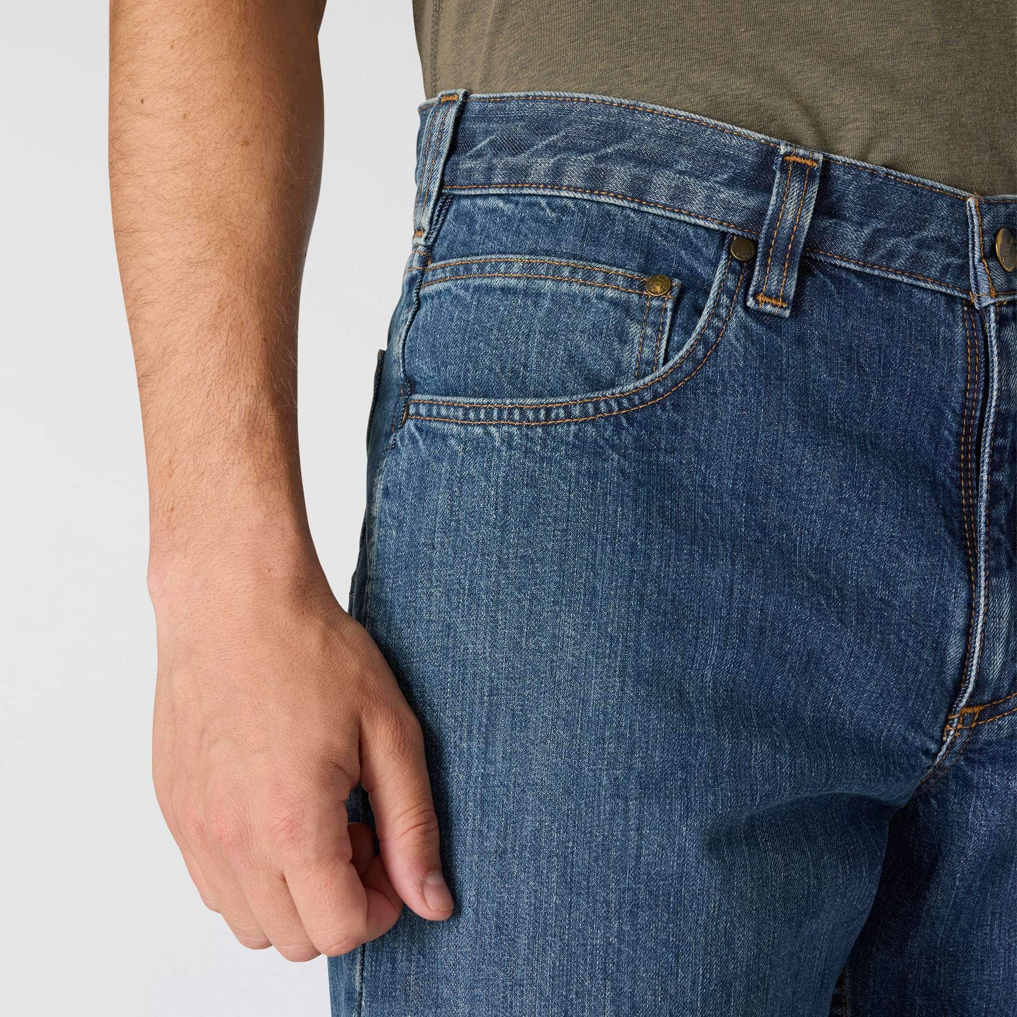 Men's relaxed straight work jeans