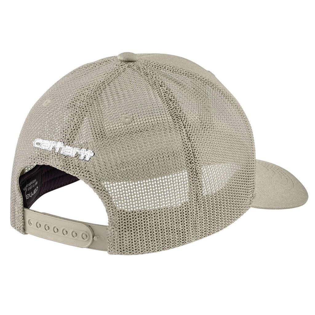 Rugged flex™ twill mesh-back logo patch trucker hat