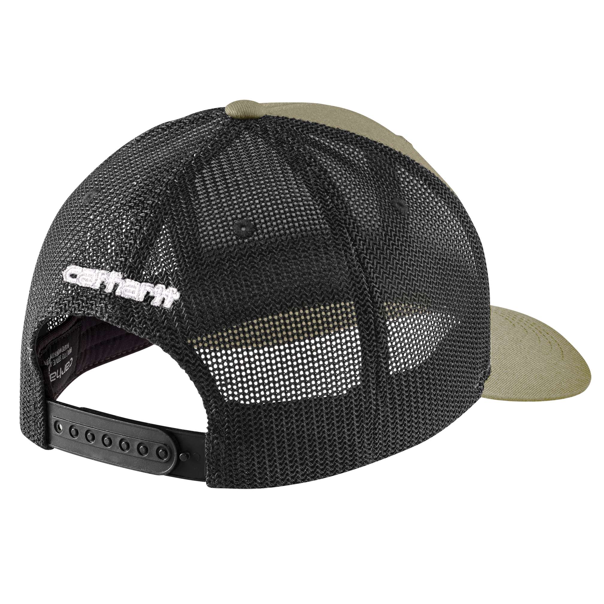 Rugged flex™ twill mesh-back logo patch trucker hat